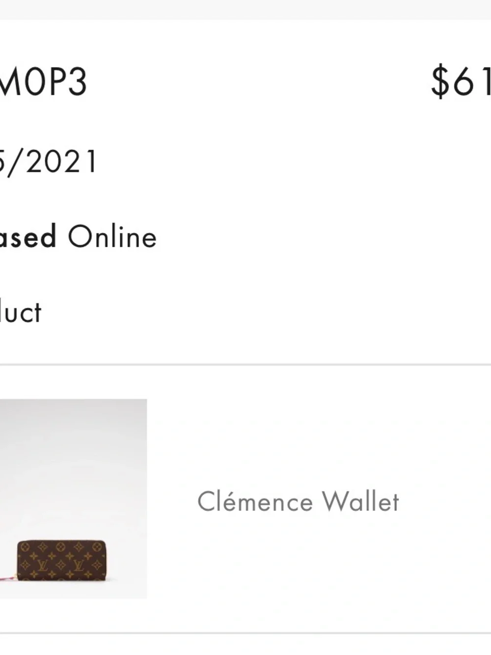 Louis Vuitton Monogram Canvas Long Zip Wallet